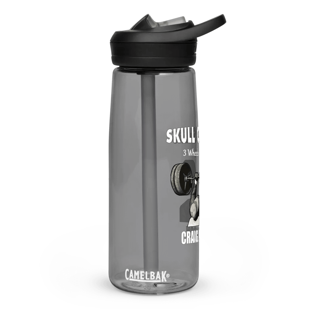Craig Monson Three Wheels For Reps! Sports Water Bottle product image (2)