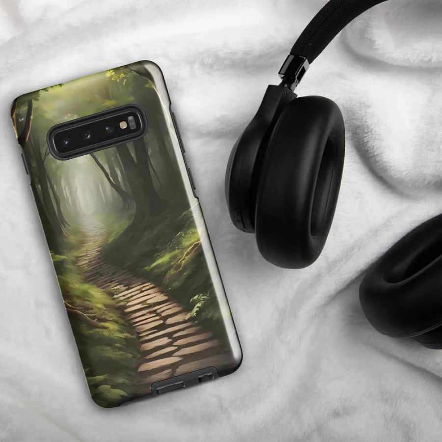 Woodland Stepping Stone Path Samsung Galaxy Case product image (5)