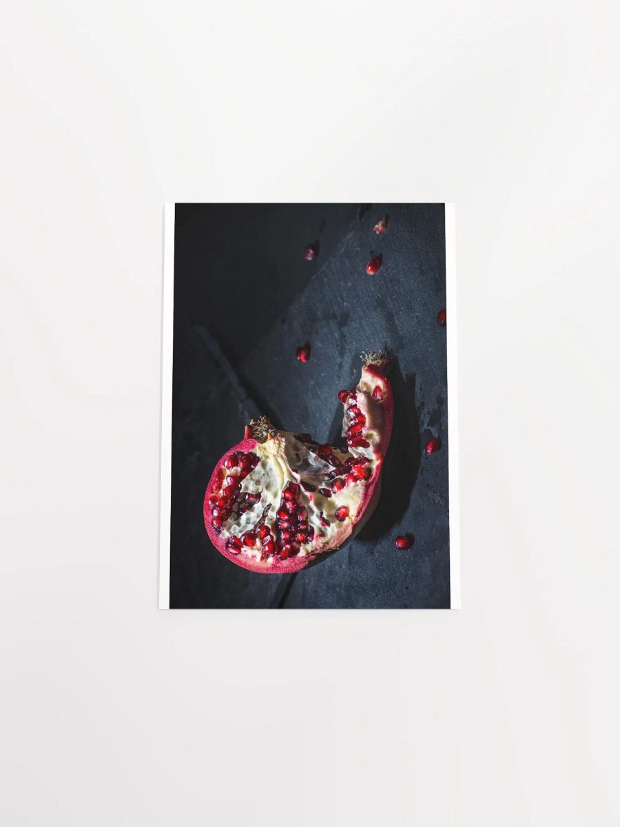 Pomegranate on Slate still-life - Print product image (5)