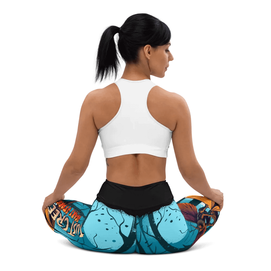 Eerie MothMan Forest Yoga Leggings product image (12)