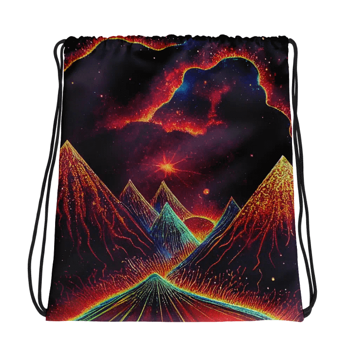 Neon Fantasy Drawstring Adventure Bag product image (1)
