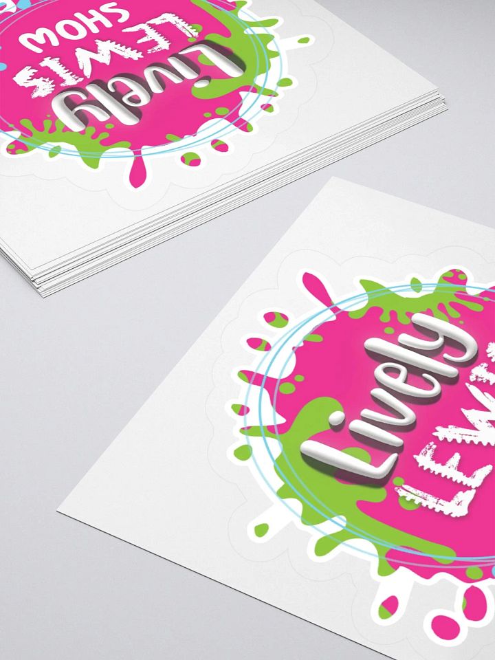 Lively Lewis Show Sticker product image (10)