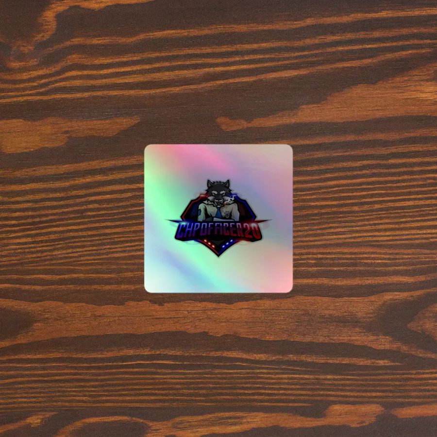 K-9 Unit Holographic Sticker Set product image (5)