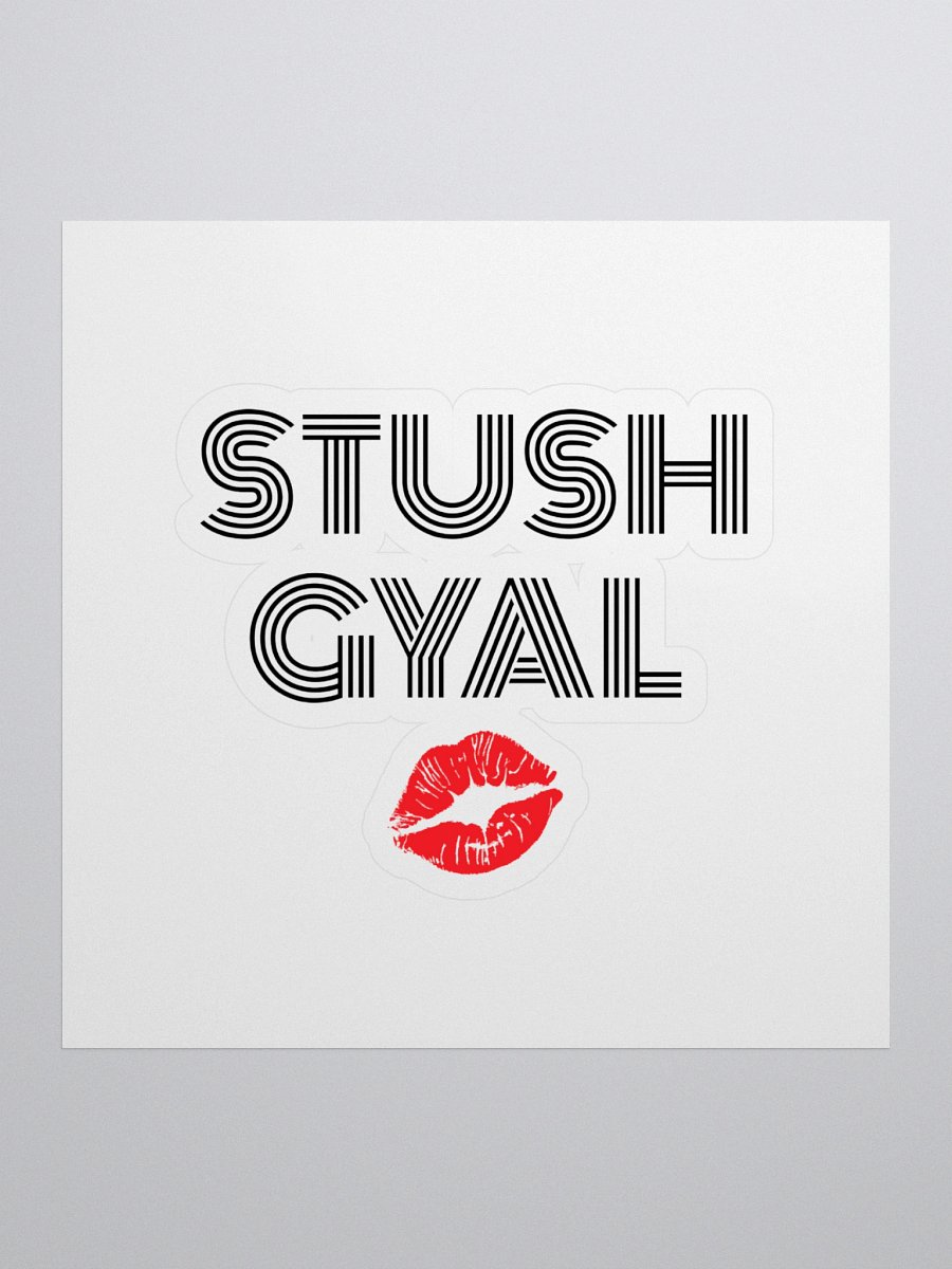 Stush Gyal Kiss-Cut Sticker product image (1)