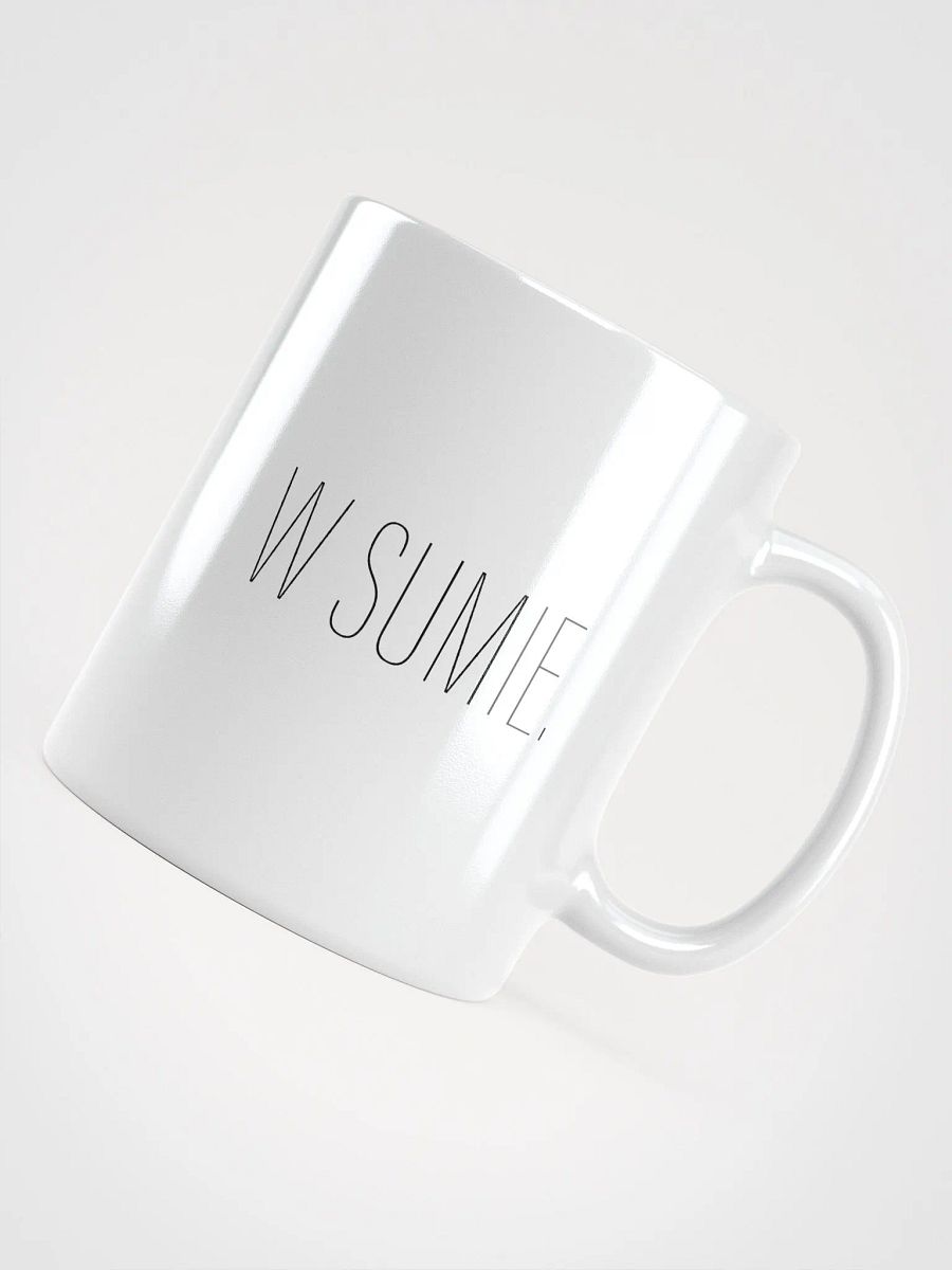 Biały kubek, fajny elegancki w sumie. product image (2)