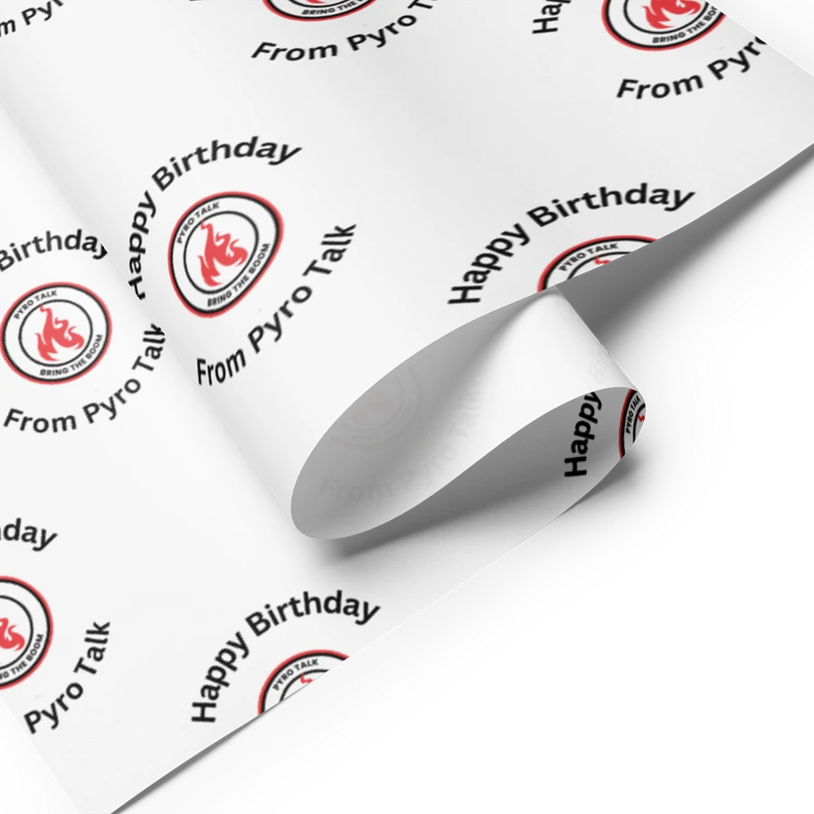 Happy Birthday from Pyro Talk Paper product image (7)