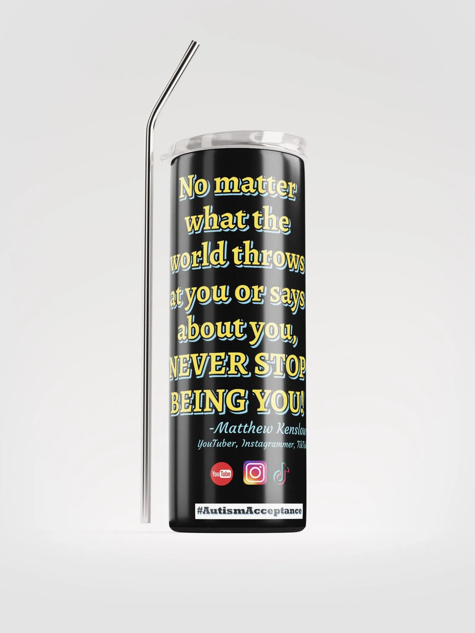 Stainless Steel Tumbler [Quote 4] product image (1)