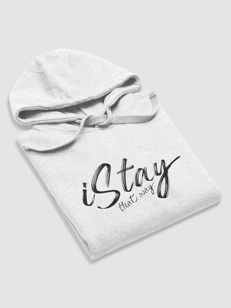 IStay White & Black Hoodie product image (6)