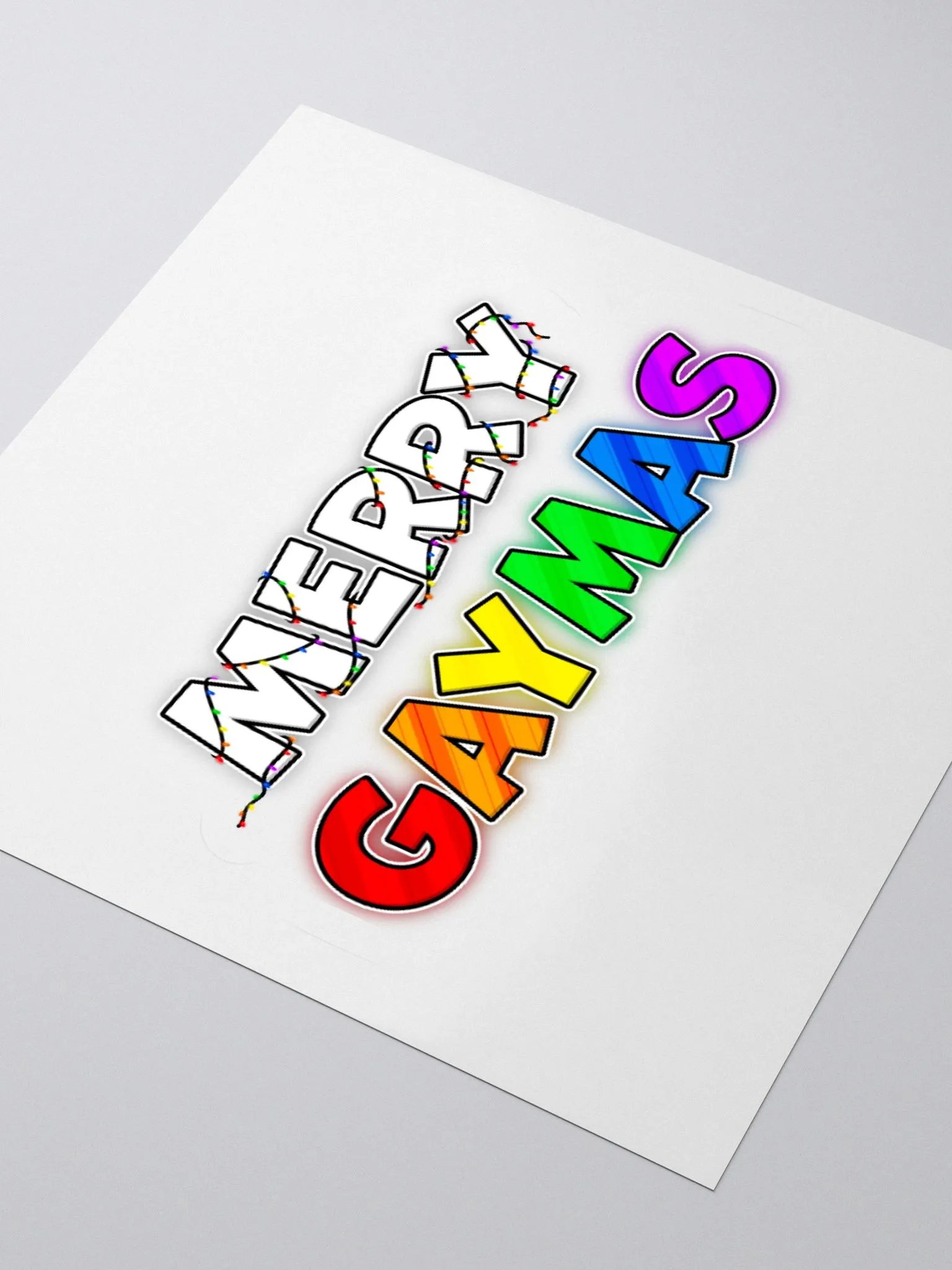 Merry Gaymas Sticker product image (9)