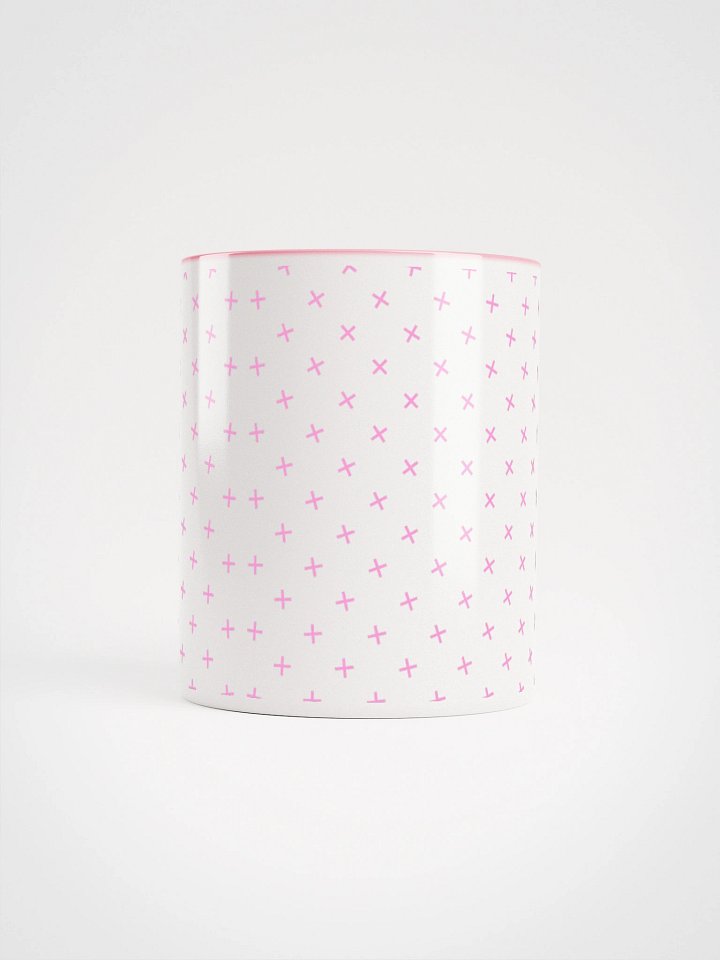 Glitchy Delight Ceramic Mug Pink product image (2)