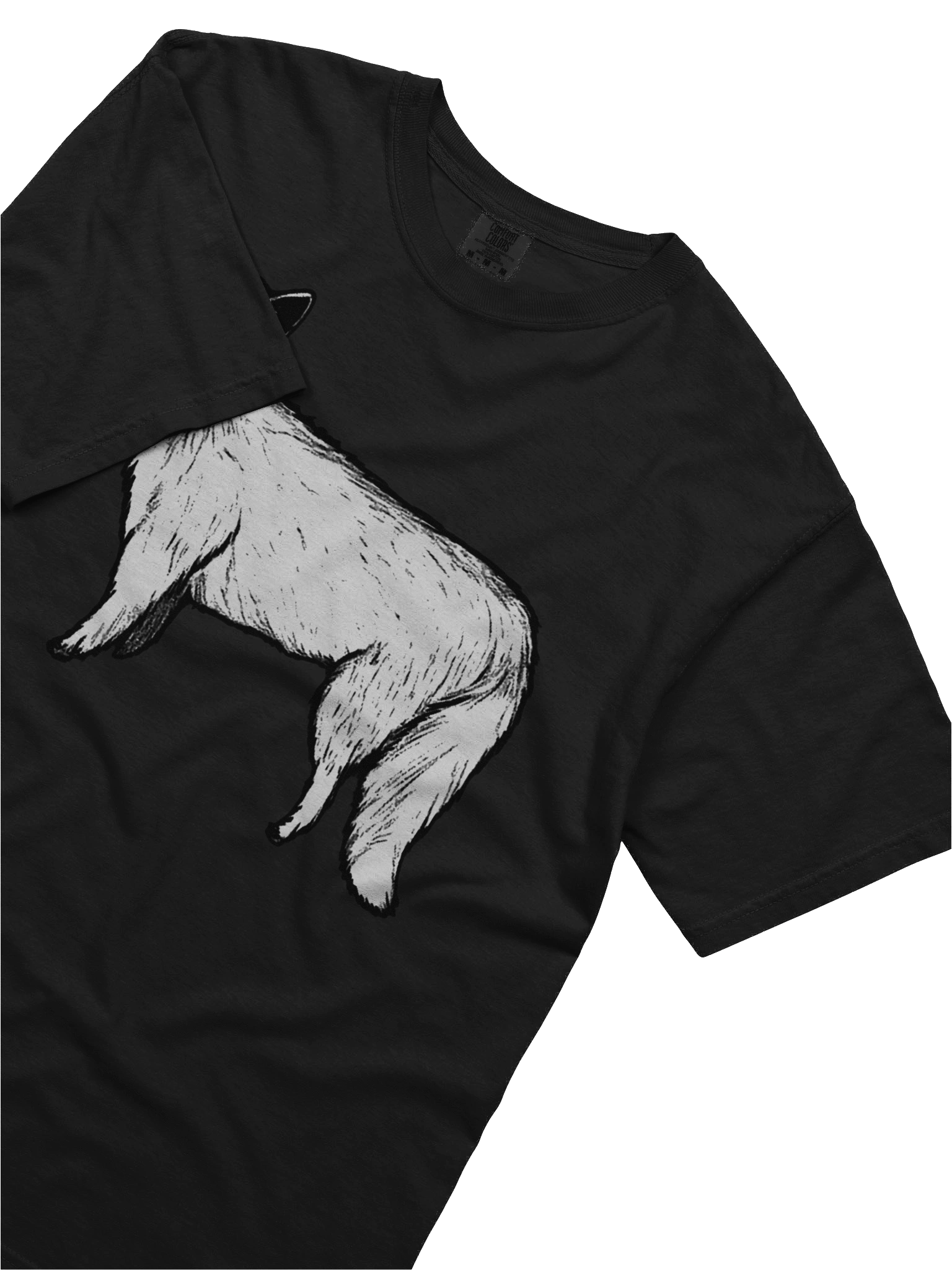 Minimalist Dog Sketch Comfort Tee product image (67)
