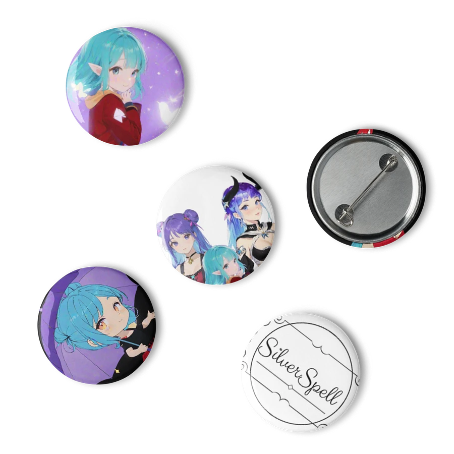 SilverSpell Pin Button Set product image (6)