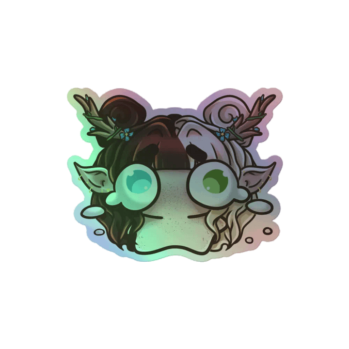 IzzyFaery Sob - Holographic Sticker product image (1)