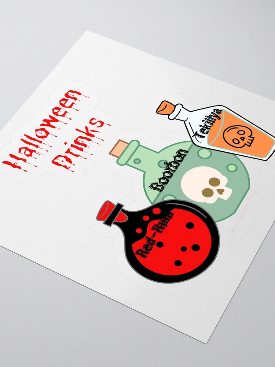 Halloween Drinks Spooky Sticker product image (9)