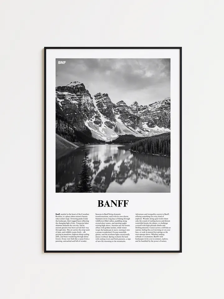 Banff 01 Newspaper Poster product image (1)