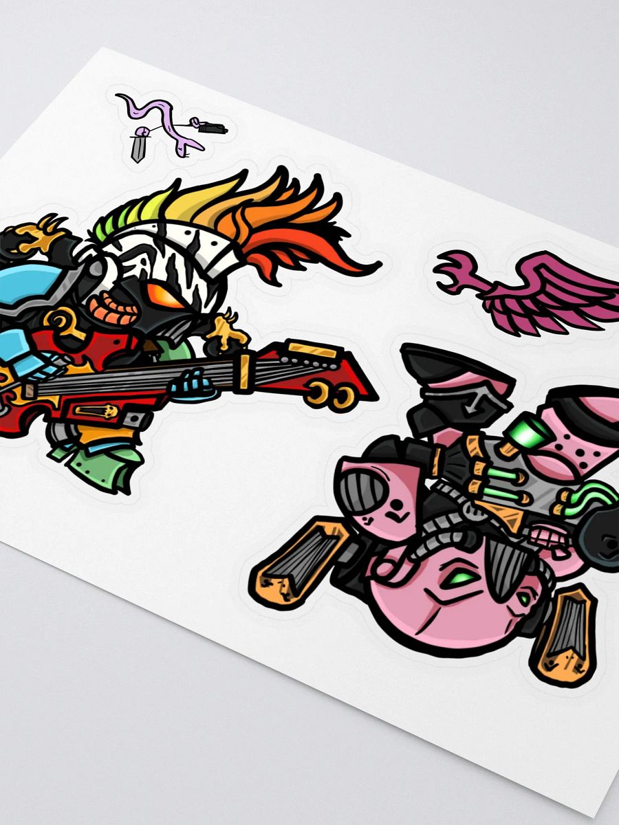 Loud Space Soldier Sticker Sheet product image (2)
