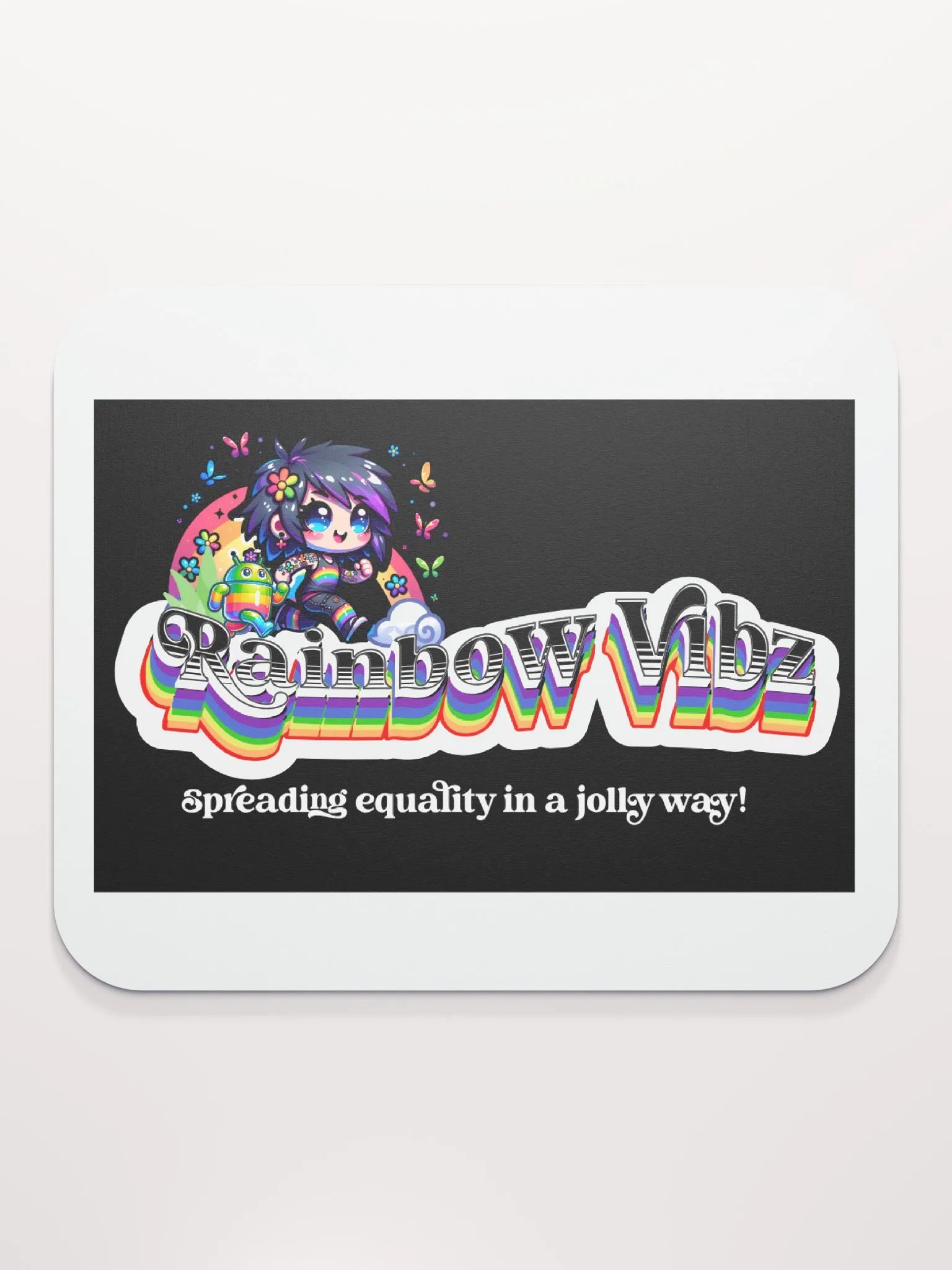 Rainbow Vibz Mouse Pad product image (2)