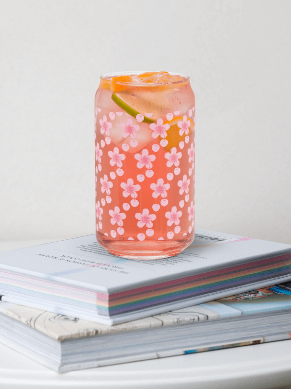 Sakura Cherry Blossom Glass Tumbler product image (8)