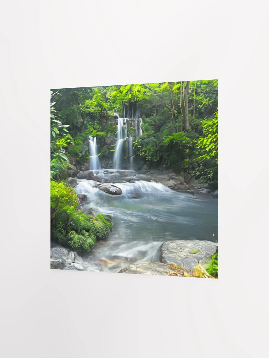 Tranquil Cascades Matte Poster product image (8)