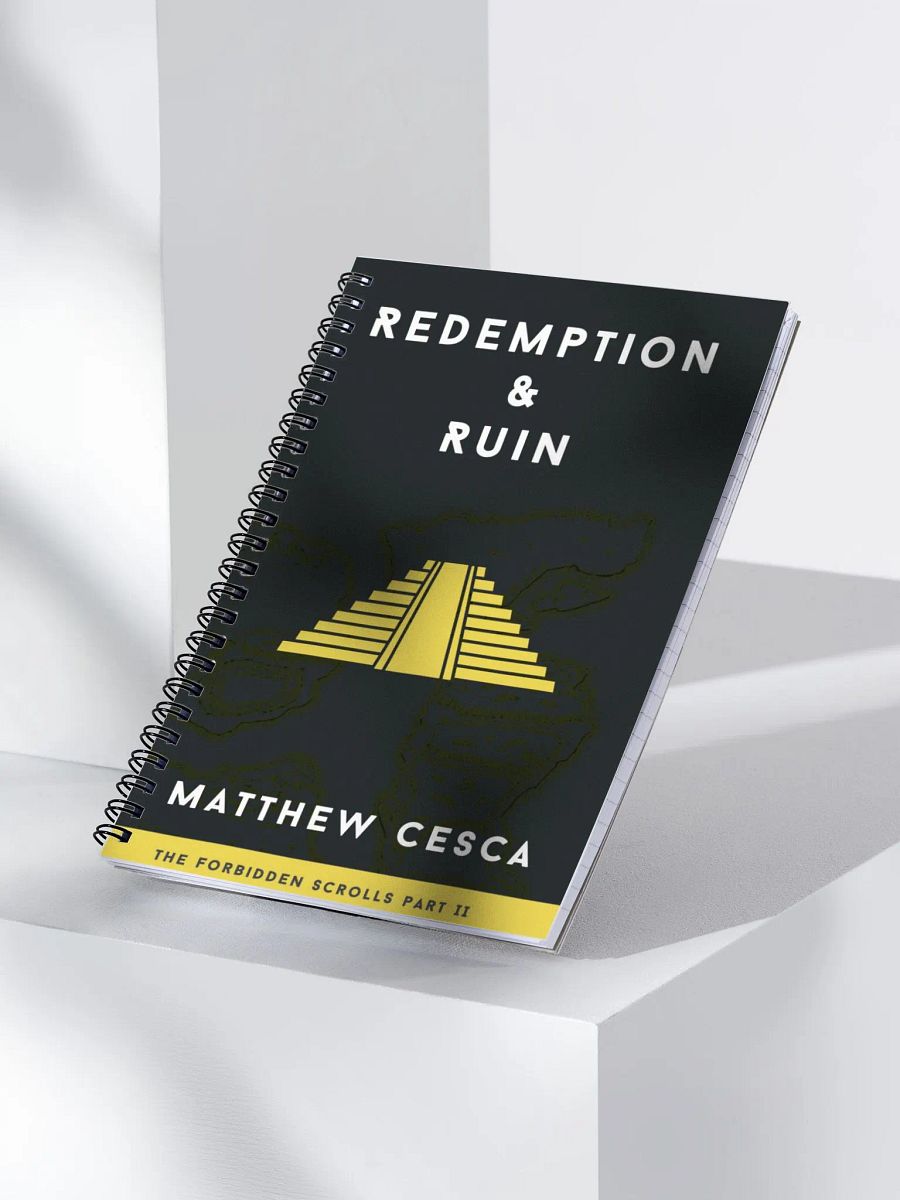 Redemption & Ruin Spiral Notebook product image (4)
