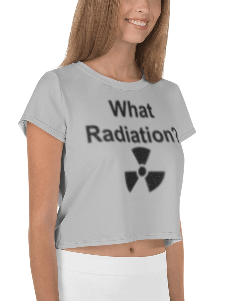 What Radiation? crop tee product image (1)