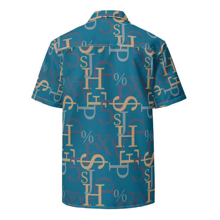 Typography Tango Blue Shirt product image (2)
