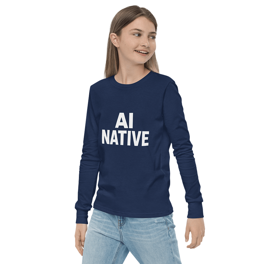 AI NATIVE Bold Youth Long Sleeve T-Shirt product image (3)