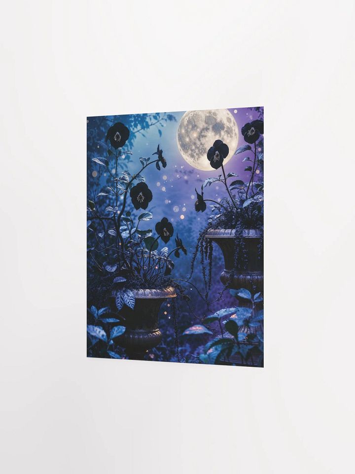 Lunar Garden Nocturne Matte Poster product image (16)