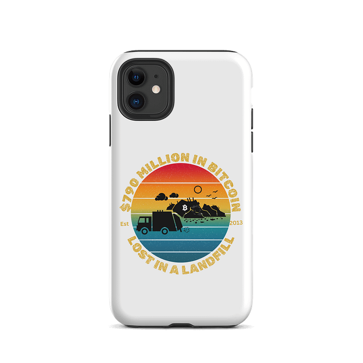 Bitcoin Trash Landfill Tough iPhone® Case product image (24)