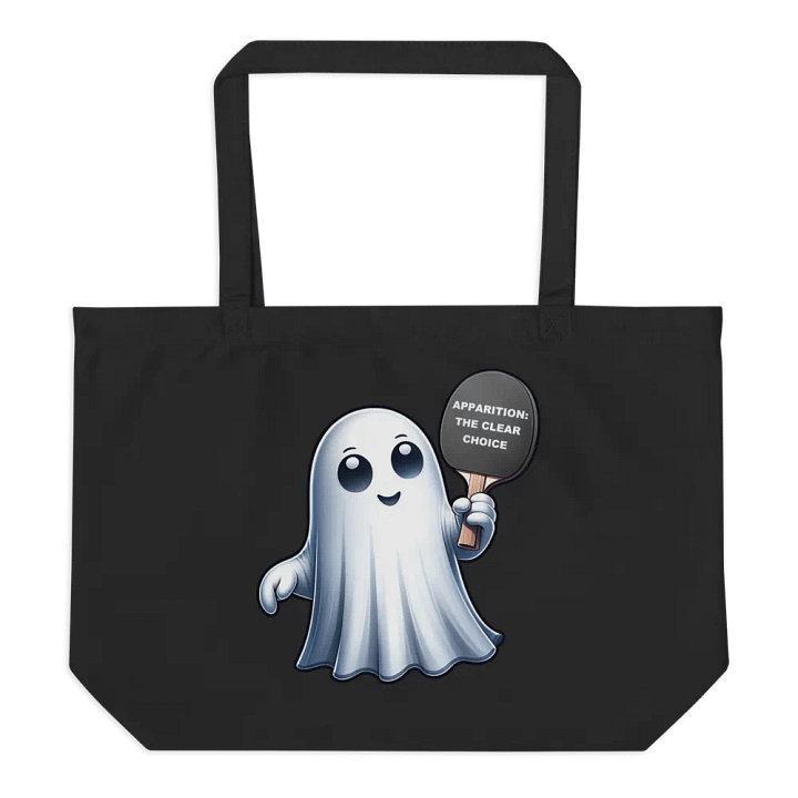 Apparition: The Clear Choice Eco-Friendly Tote Bag product image (2)