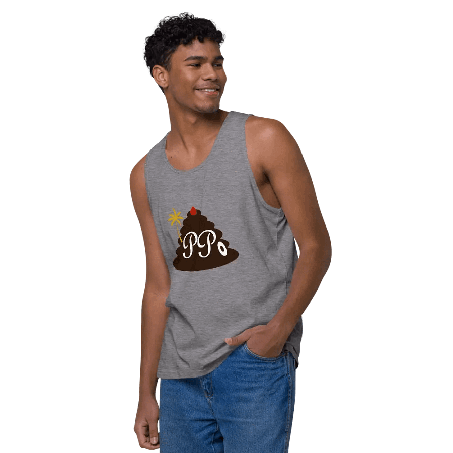 Poop Pees Classic Logo Premium Tank Top product image (65)