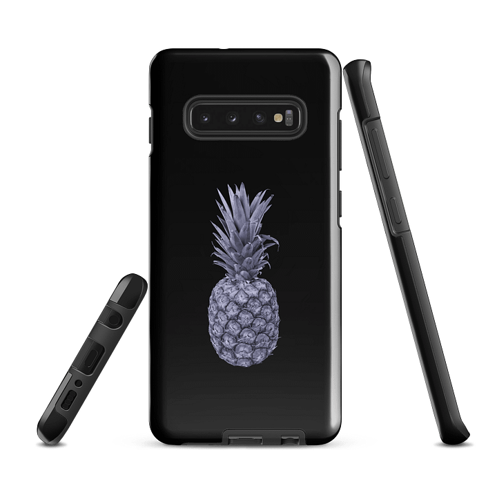 Black Monochrome Pineapple Samsung® Tough Case product image (5)