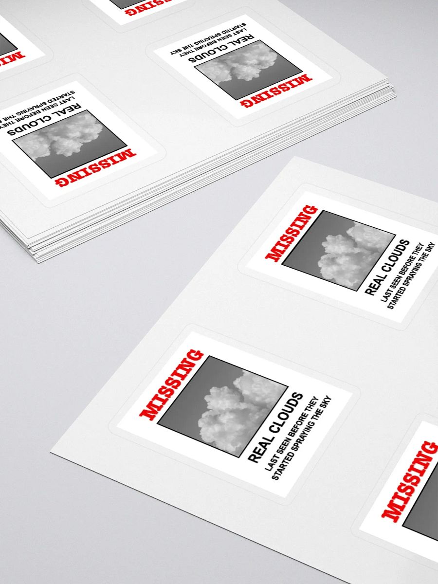 Missing: Real Clouds - Sticker Set product image (4)