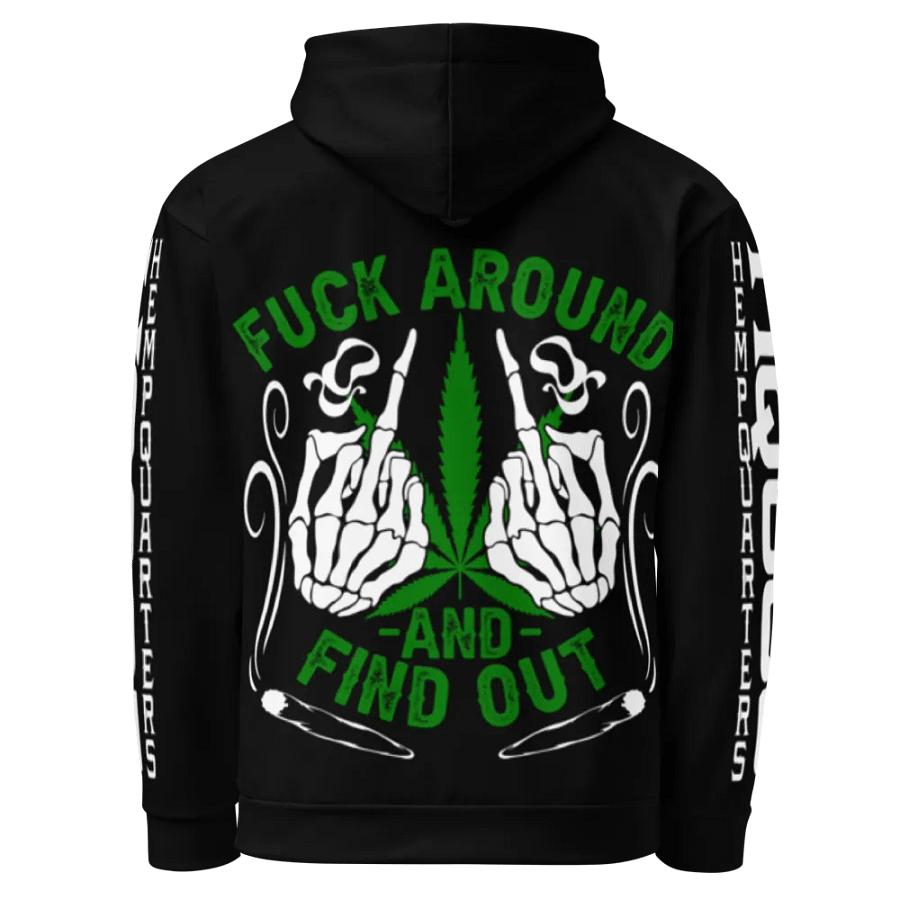 Hemp Quarters Cannabis/FAFO Hoodie product image (3)