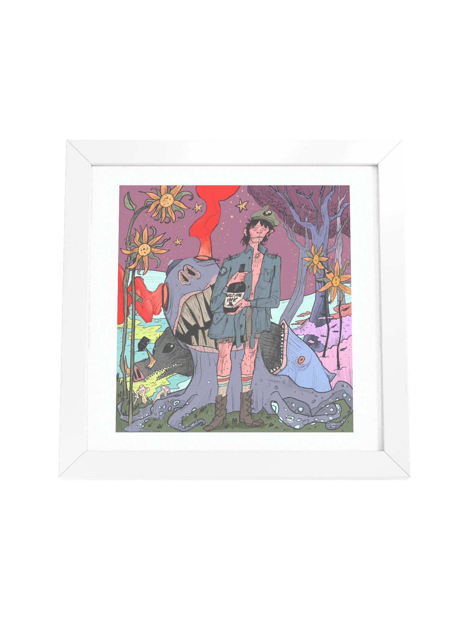 Vegan Ink - Framed Art Print product image (4)