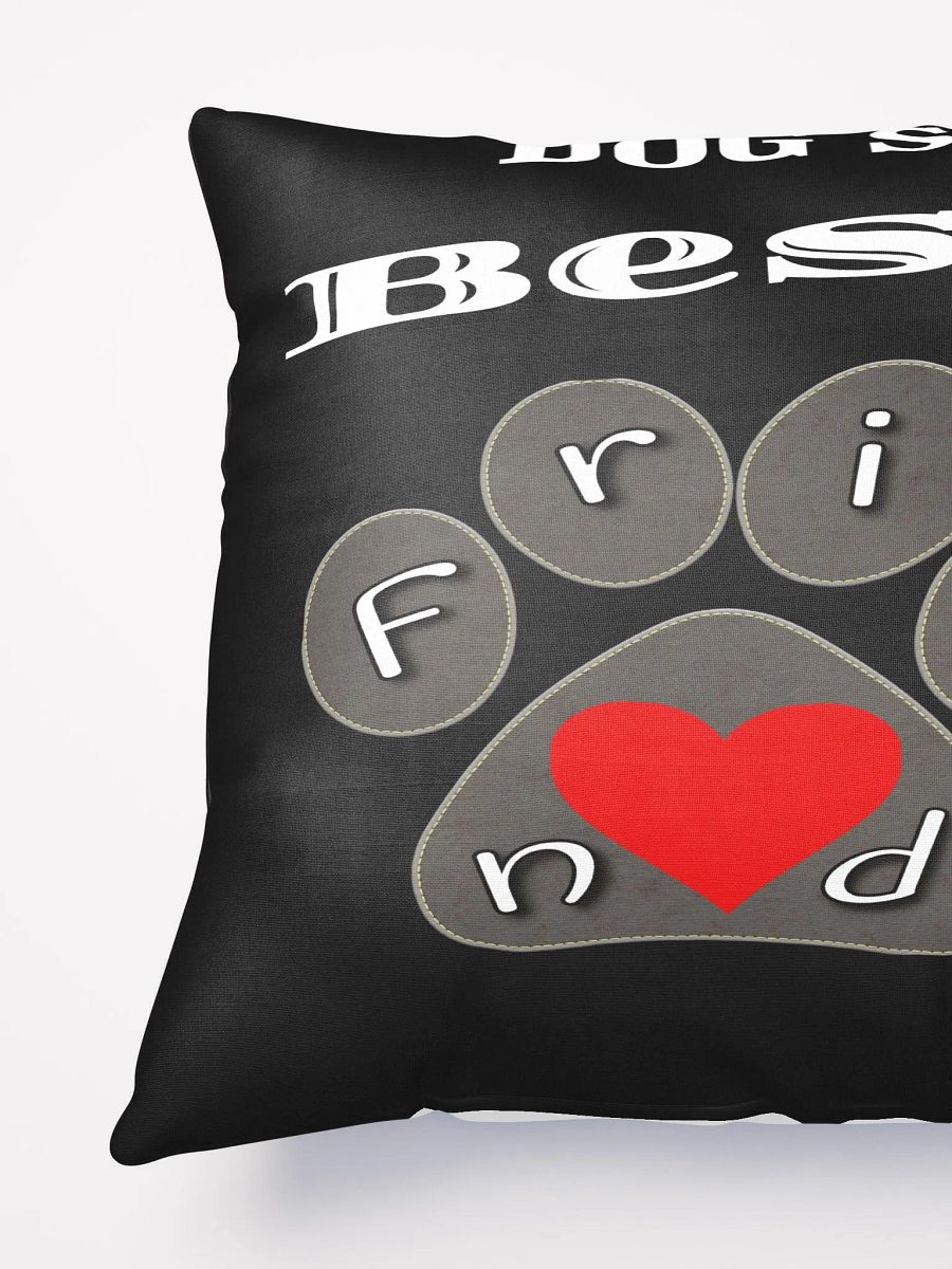 Dog's Best Friend Throw Pillow product image (5)