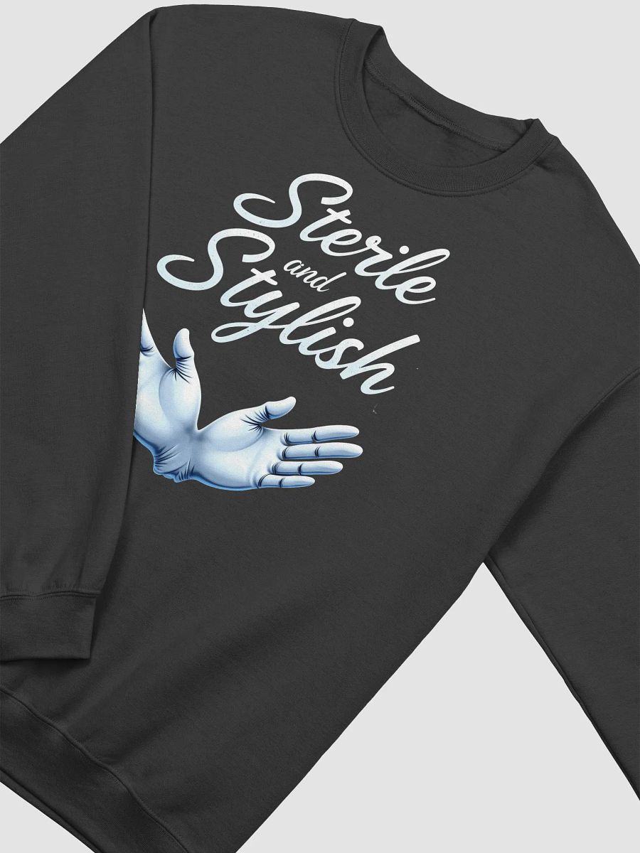 Sterile and Stylish Blue Gloves Crewneck Sweatshirt product image (22)