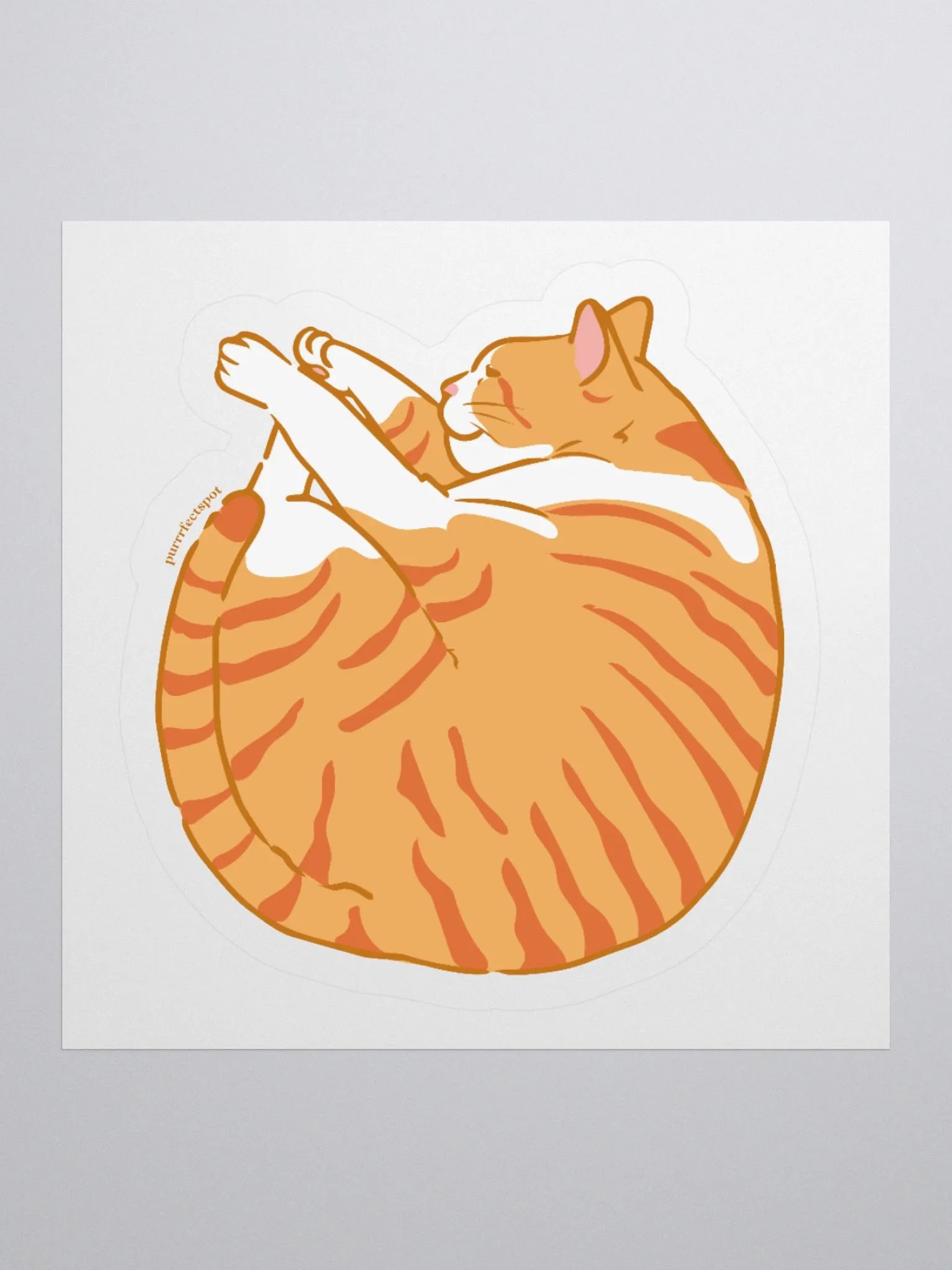 Dreamy Cat Nap Kiss-Cut Stickers product image (1)