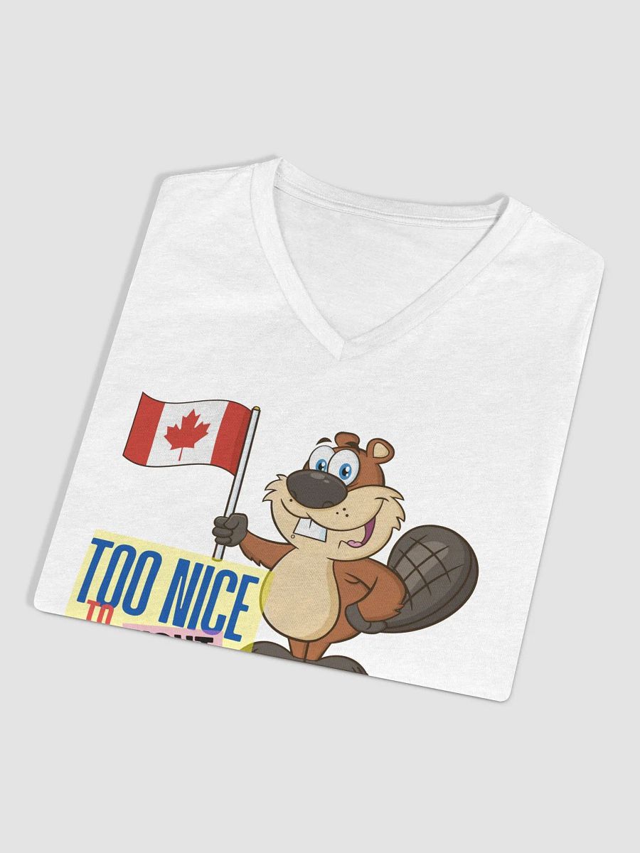 Canadian Beaver Too Nice V-Neck product image (18)