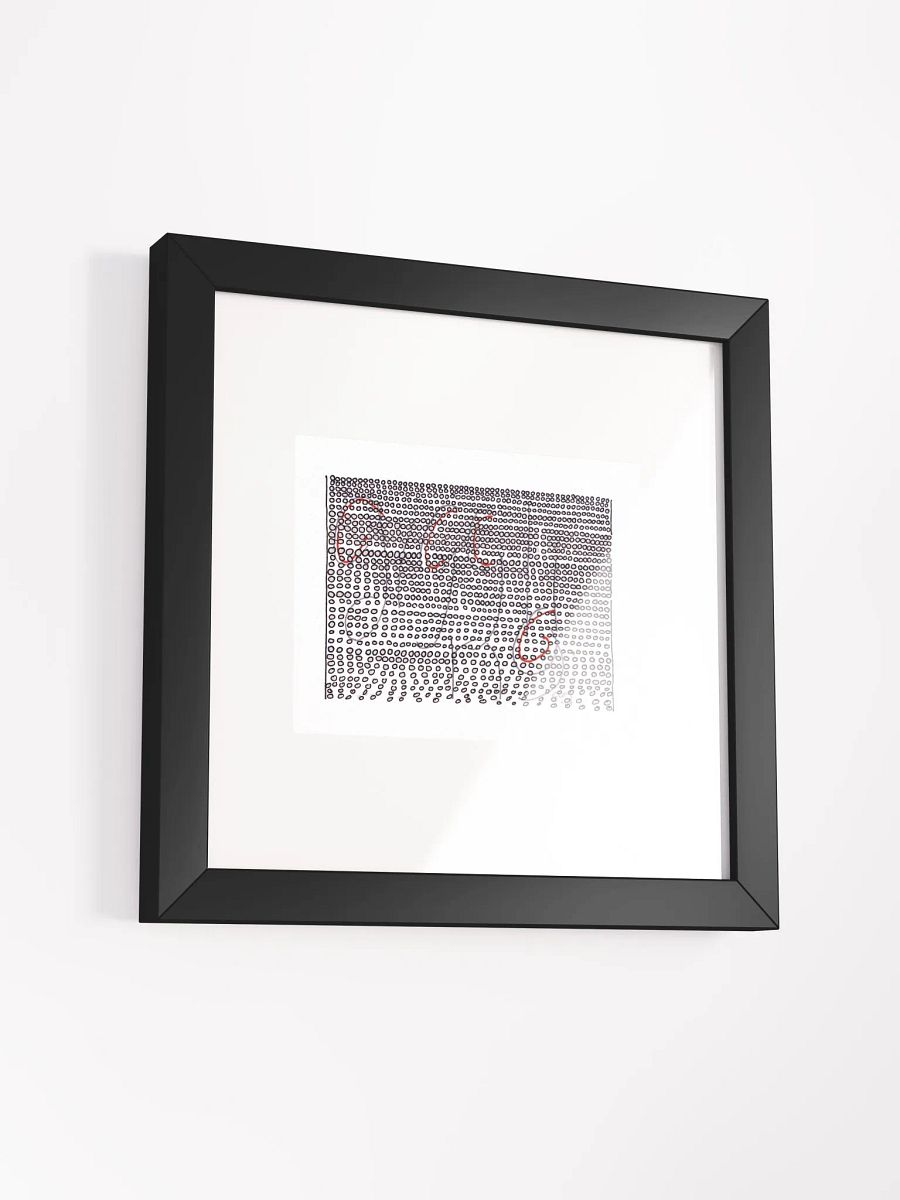 giggling Panel Card Print Framed product image (4)