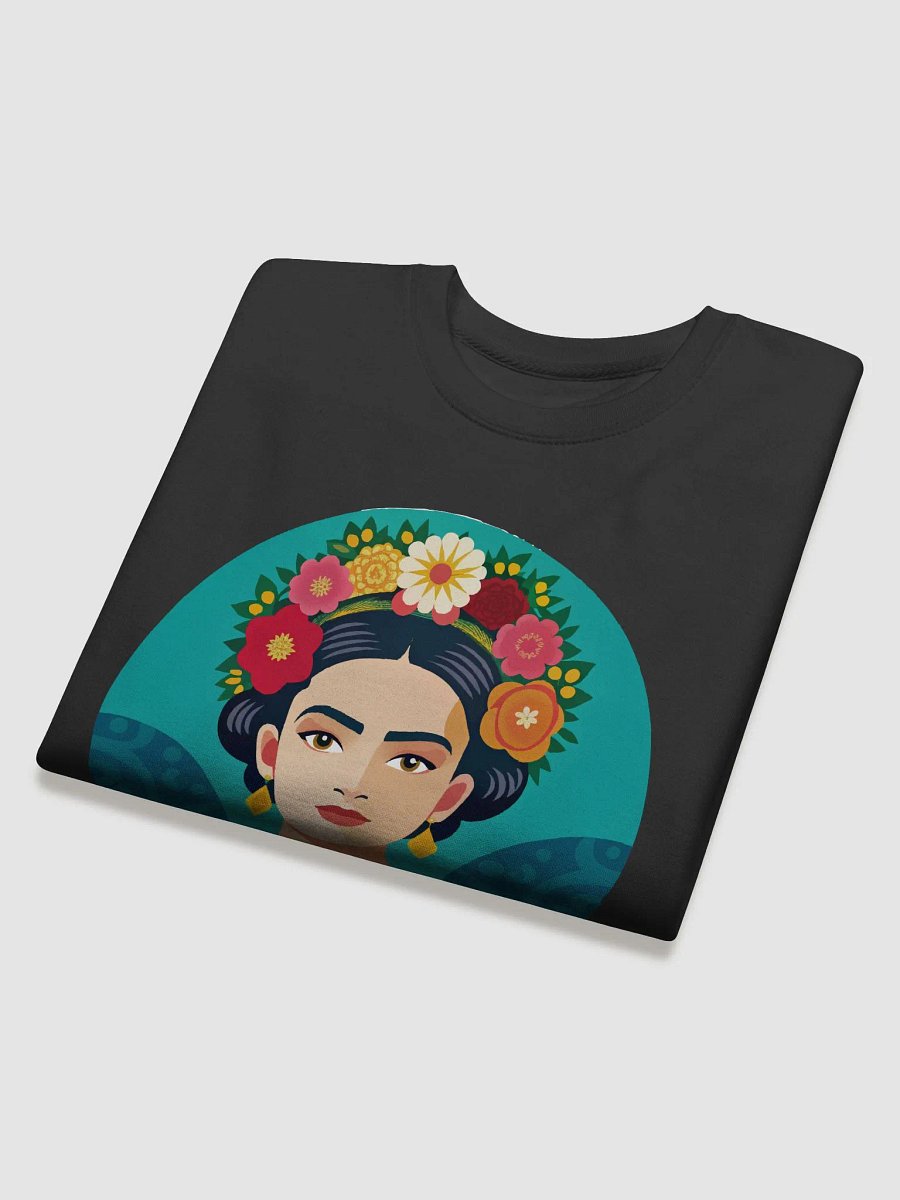 Frida Inspired Stylized Portrait Sweatshirt product image (4)