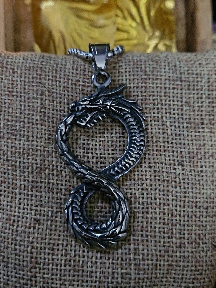 The Armored Kingdom Eternal Coil of the Dragon Necklace product image (1)