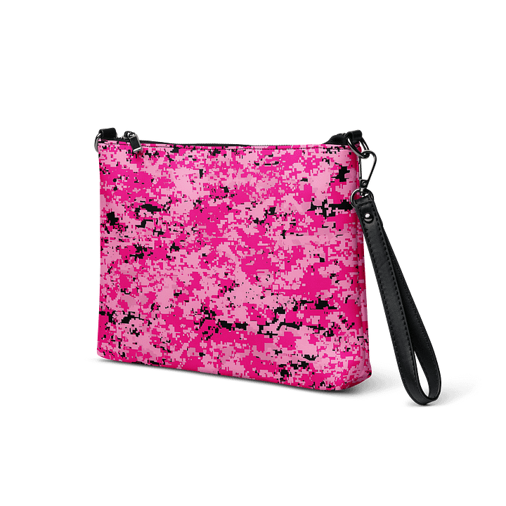 Pixel Pink Camo Crossbody Bag product image (2)