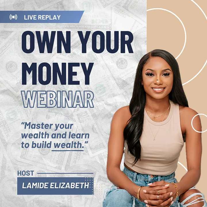 Own Your Money, Build Wealth: Replay product image (1)