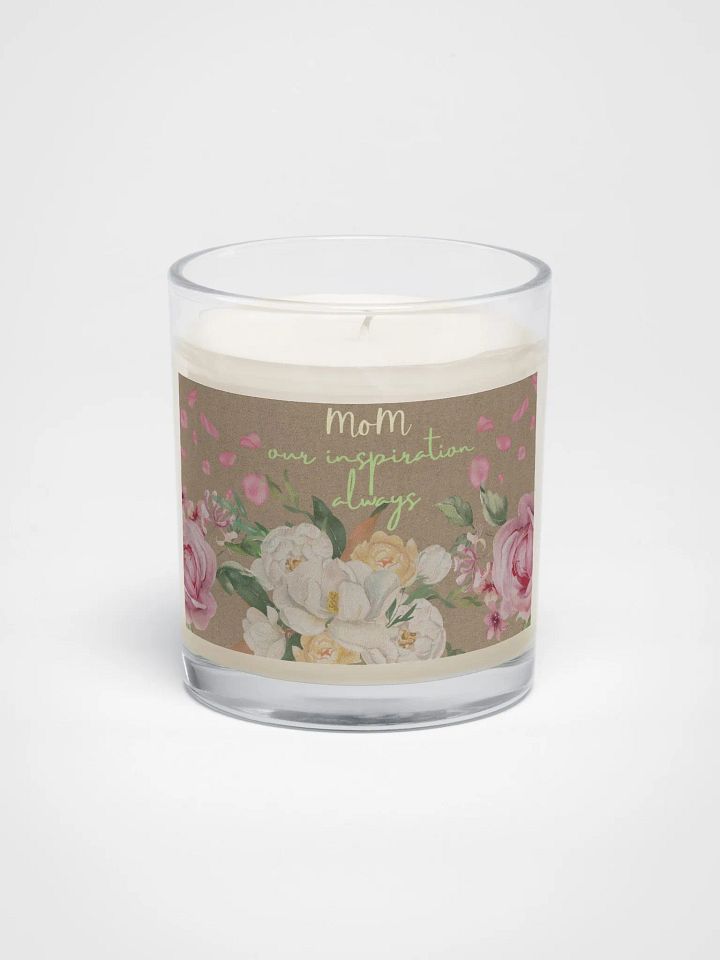 Mom's Inspiration Floral Soy Candle mothersday gift for wife mom daughter friend product image (1)