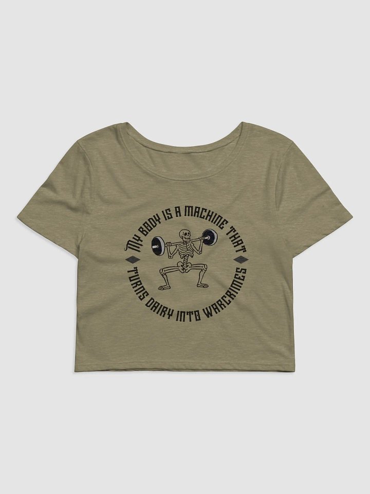 Dairy Crimes Women's Crop Tee product image (1)