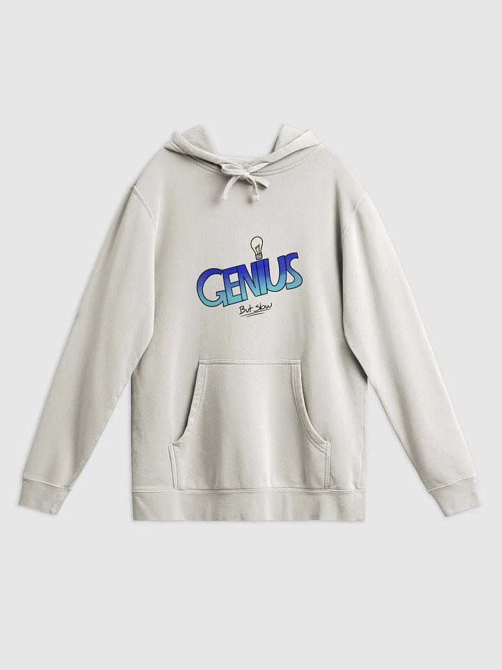 Hoodie - Genius But Slow product image (2)
