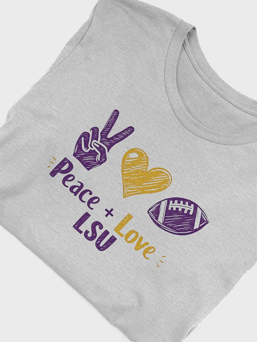 Peace + Love LSU Graphic Tee product image (1)