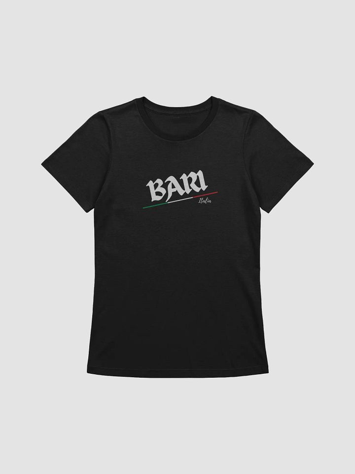 BARI Italian Flag Women's Relaxed T-Shirt product image (1)