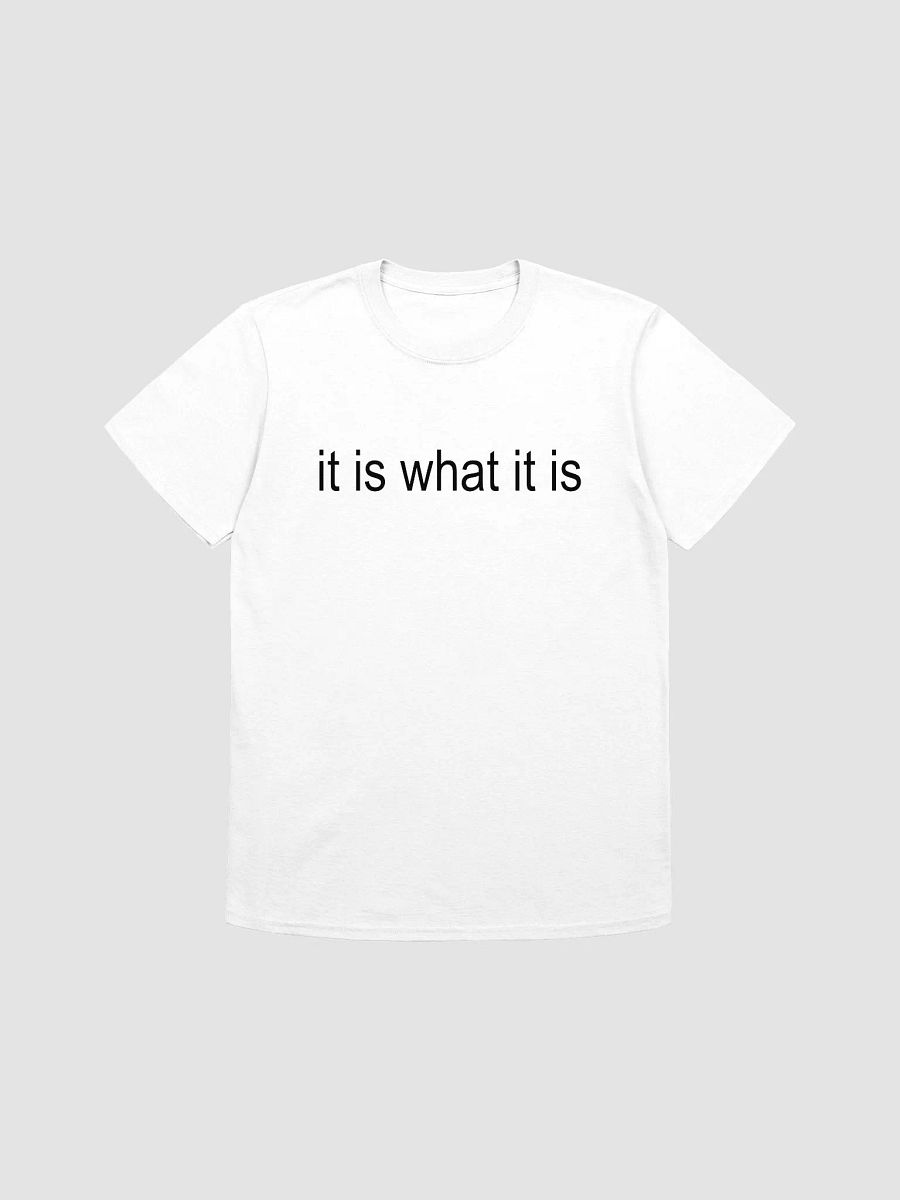 it is what it is T-Shirt product image (1)